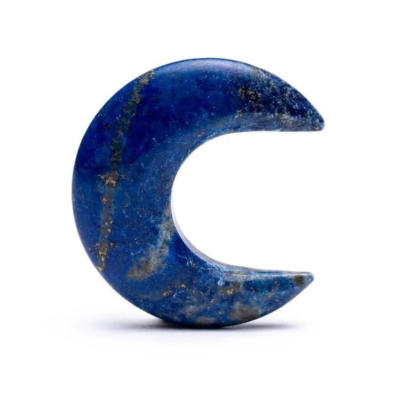 Σελήνη από Λάπις Λάζουλι (Lapis Lazuli)   4 cm - mykarma.gr