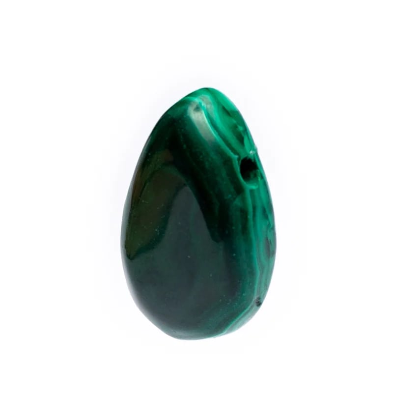 Μαλαχίτης (Malachite) - Α-ποιότητας - μενταγιόν (δεν περιλαμβάνεται κορδόνι) Διαστάσεις: 2,5-3,5 cm - mykarma.gr