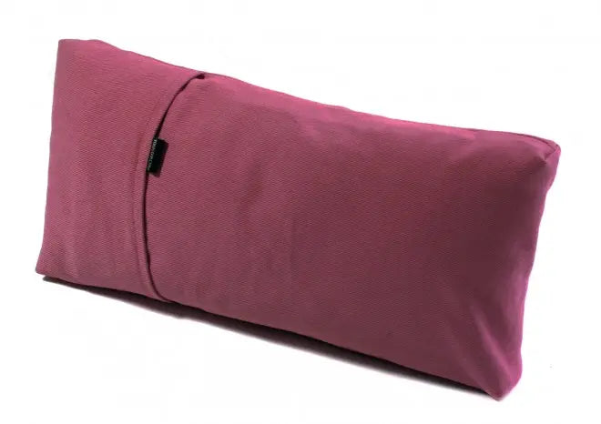 Yogistar - μικρό Μαξιλάρι/Bolster με βαμβάκι Kapok για Asanas - burgundy Διαστάσεις: 37 x 18 x 4 cm - mykarma.gr
