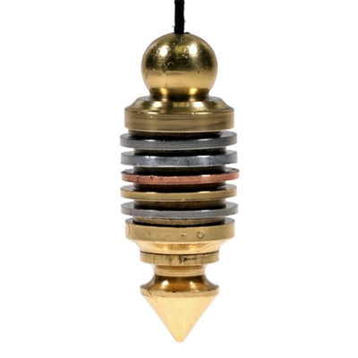 Εκκρεμές (Pendulum) με επτά τύπους μετάλλων Μέγεθος 4,5 εκ.Βάρος 35 γρ. - mykarma.gr