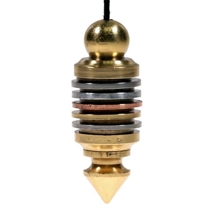 Εκκρεμές (Pendulum) με επτά τύπους μετάλλων Μέγεθος 4,5 εκ.Βάρος 35 γρ. - mykarma.gr