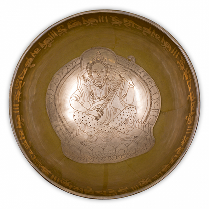 Θεραπευτικός Singing Bowl- Saraswati- Βάρος: 1800-2000 g. Διαστάσεις: 26 εκ - mykarma.gr