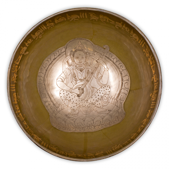 Θεραπευτικός Singing Bowl- Saraswati- Βάρος: 1800-2000 g. Διαστάσεις: 26 εκ - mykarma.gr