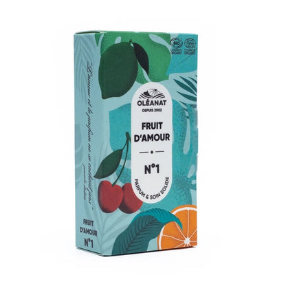 Φυσικά Αρώματα- Oleanat Στερεό Άρωμα N°1 Fruit d'Amour Οργανικό. Βάρος: 4,5 g - mykarma.gr