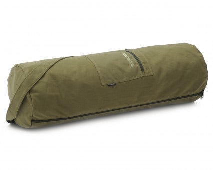 Yogistar- Μεγάλη Τσάντα για στρώμα γιόγκα cotton- Olive - 73 cm - mykarma.gr