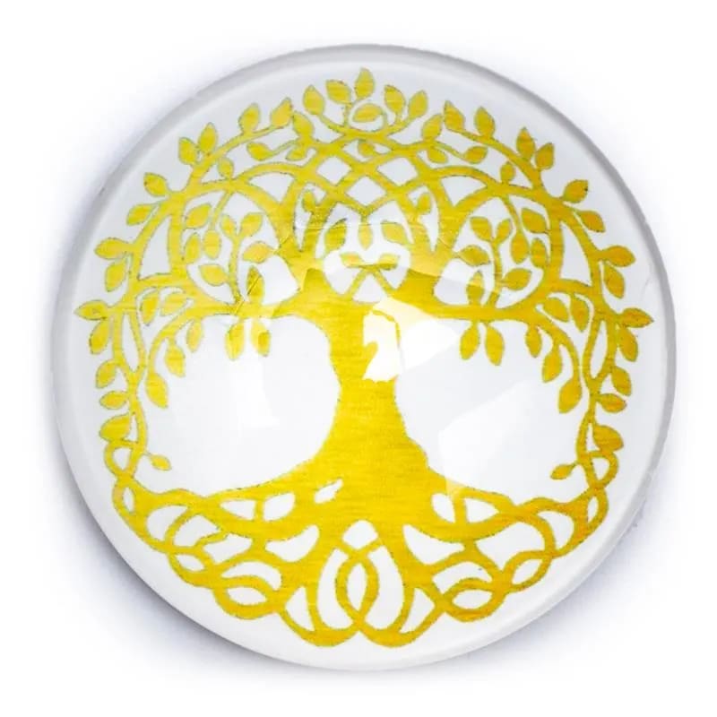 Feng Shui - Διακόσμηση με Μαγνήτη - Tree of Life . Διάμετρος: 4 εκ. - mykarma.gr