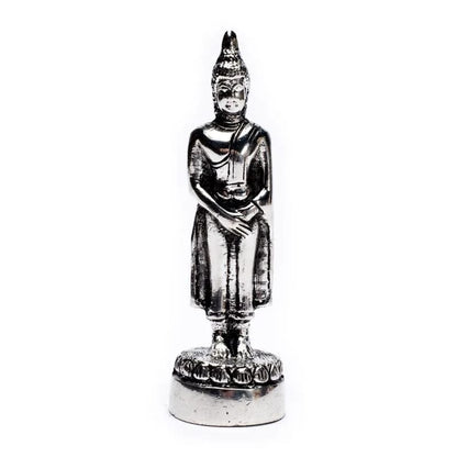 Βουδιστικό Μικρό Άγαλμα Sunday Buddha - φέρνει τύχη για όσους έχουν γεννηθεί την Κυριακή - ορείχαλκος.Διαστάσεις: 9,8  x 2,7 cm - mykarma.gr