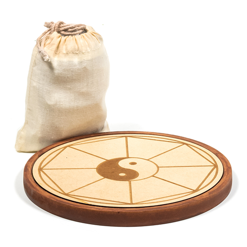 Wood Crystal Grid - Πλέγμα Κρυστάλλων Ευλογίες Σπιτιού-Home Blessings. Με 17 ημιπολύτιμους λίθους & ξύλο 15cm. - mykarma.gr