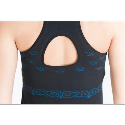 Γιόγκα T-shirt Top 'Namaste'- από Οργανικό Βαμβάκι χωρίς ραφές   S-M - mykarma.gr