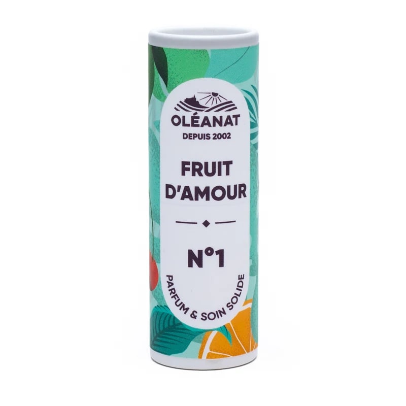 Φυσικά Αρώματα- Oleanat Στερεό Άρωμα N°1 Fruit d'Amour Οργανικό. Βάρος: 4,5 g - mykarma.gr
