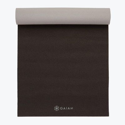 Gaiam Premium Στρωμα Yoga Granite/Storm - 2 χρώματα στο ίδιο στρώμα(2 όψεις) Διαστάσεις: Μήκος: 173 εκ Πλάτος: 61 εκ Πάχος: 6 mm - mykarma.gr