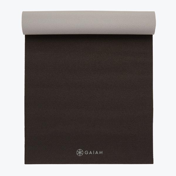 Gaiam Premium Στρωμα Yoga Granite/Storm - 2 χρώματα στο ίδιο στρώμα(2 όψεις) Διαστάσεις: Μήκος: 173 εκ Πλάτος: 61 εκ Πάχος: 6 mm - mykarma.gr
