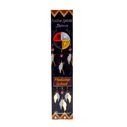 Αρωματικά Στικ Native Spirits Medicine Wheel: Κύκλος της Ζωής. Κύριο άρωμα: Μόσχος   15 gr - mykarma.gr
