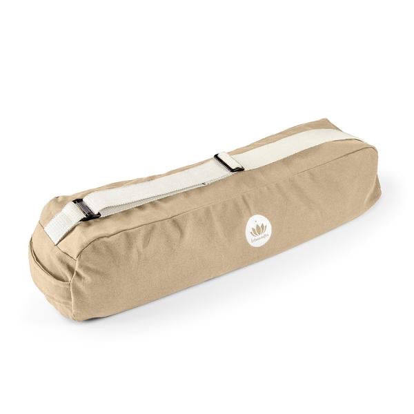 Lotuscrafts Yoga Bag Pune - Τσάντα Μεταφοράς για στρώμα Yoga  με φερμουάρ - οργανικό βαμβάκι - ποικιλία χρωμάτων. Διαστάσεις 72cm x 18cm x 15cm - mykarma.gr