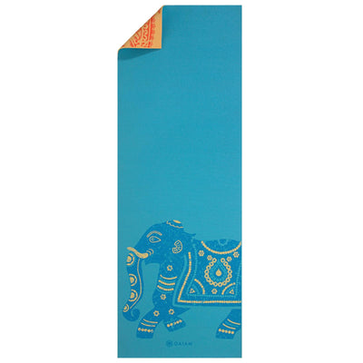 Gaiam Premium Reversible Στρωμα Yoga Elephant - 2 Διαφορέτικα σχέδια στο ίδιο στρώμα(2 όψεις) Διαστάσεις: Μήκος: 173 εκ Πλάτος: 61 εκ Πάχος: 6 mm - mykarma.gr