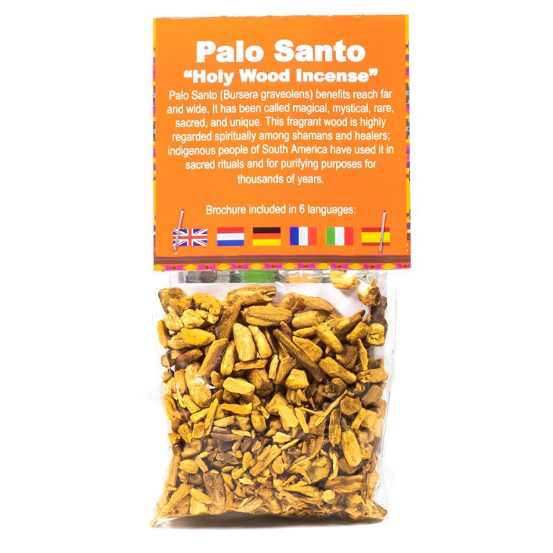 Αρωματικό φυσικό φυτικό θυμίαμα-Ξύλο Palo Santo .Βάρος ξύλου 20 g.Μέγεθος 0,5-1 cm. - mykarma.gr