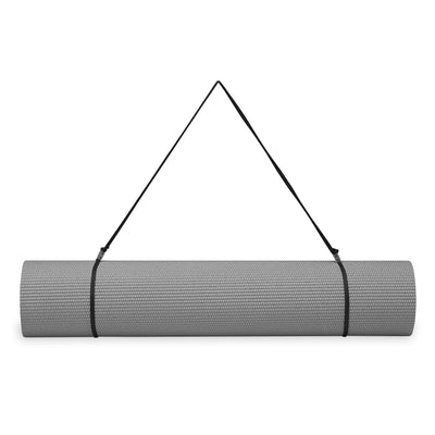 Gaiam Essentials Στρώμα Yoga Grey + Ιμάντας Μεταφοράς Δώρο. Διαστάσεις: Μήκος: 173 εκ Πλάτος: 61 εκ Πάχος: 6 mm - mykarma.gr