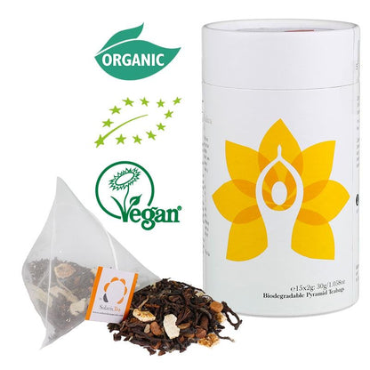 Solaris Vegan Οργανικό Τσάι Plexus 3o Chakra “I Do”- περιέχει μαύρο τσάι,κανέλα & κάρδαμο  15 φακελάκια x 2 g - mykarma.gr