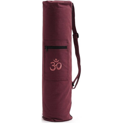 Yogistar- Τσάντα για στρώμα γιόγκα Ohm Bordeaux - 65 cm - mykarma.gr