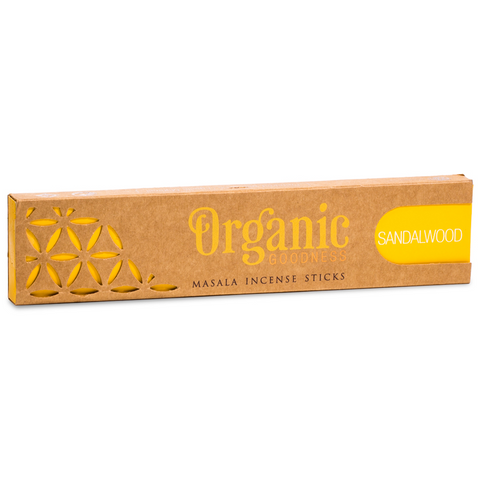Organic Masala Στικ Σανταλόξυλο (Sandalwood).Βάρος: 15 g. - mykarma.gr