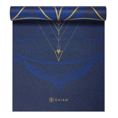 Gaiam  Reversible Στρωμα Yoga Sun & Moon- 2 Διαφορέτικα σχέδια στο ίδιο στρώμα(2 όψεις) Διαστάσεις: Μήκος: 173 εκ Πλάτος: 61 εκ Πάχος: 6 mm - mykarma.gr