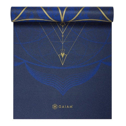Gaiam  Reversible Στρωμα Yoga Sun & Moon- 2 Διαφορέτικα σχέδια στο ίδιο στρώμα(2 όψεις) Διαστάσεις: Μήκος: 173 εκ Πλάτος: 61 εκ Πάχος: 6 mm - mykarma.gr