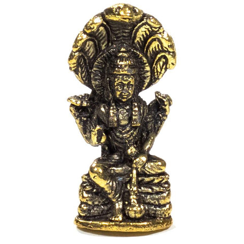 Μίνι αγαλματίδιο Vishnu-«Αγάπη & Ειρήνη»Υλικο:Ορείχαλκος Μέγεθος:3,5cmΒάρος:20g - mykarma.gr
