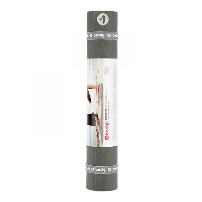 Bodhi στρώμα γιόγκα Premium Rishikesh PVC με δύο ελαστικούς ιμάντες- taupe  183 x 60 cm, 4.5 mm - mykarma.gr