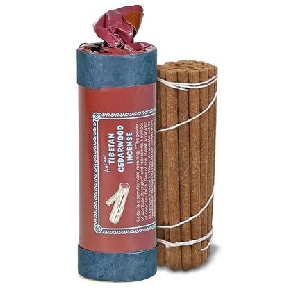 Στικ Tibetan Cedarwood -Κέδρος -  30 Στικ & Βάση. Βάρος: 35 g. Χρόνος καύσης 60 λεπτά. - mykarma.gr