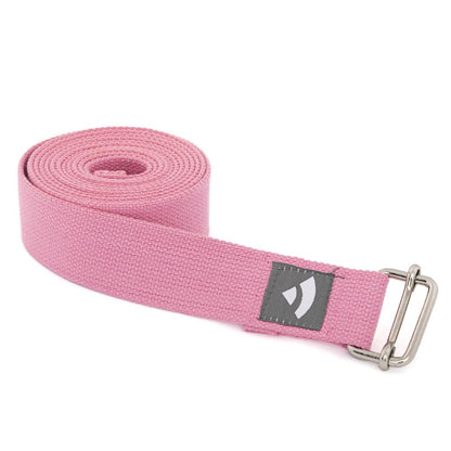 Asana Yoga Belt - Ιμάντας Γιόγκα - βαμβάκι - ποικιλία χρωμάτων.Διαστάσεις: 2,5 m x 3,8 cm - mykarma.gr