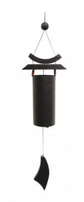 Μελωδος Zen Chime μαύρο  Διαστάσεις: 12 × 6 × 58 cm - mykarma.gr