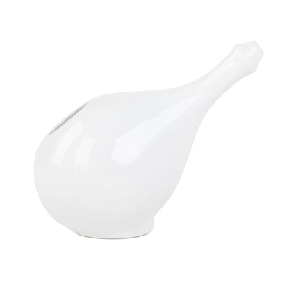 Κεραμικό Neti Pot λευκός  - 400ml - mykarma.gr