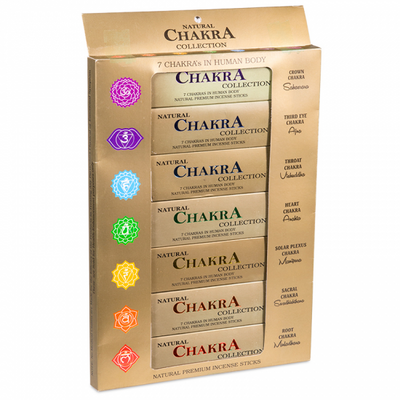 Σετ απο 7 Chakra Αρωματικά Στικ- 7 Πακέτα. - mykarma.gr