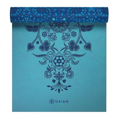 Gaiam Premium Reversible Στρωμα Yoga MYSTIC SKY - 2 Διαφορέτικα σχέδια στο ίδιο στρώμα(2 όψεις) Διαστάσεις: Μήκος: 173 εκ Πλάτος: 61 εκ Πάχος: 6 mm - mykarma.gr