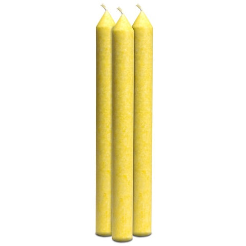 3ο Chakra Willpower ECO 3 κεριά με αιθέρια έλαια(Bergamot,Lemon,Grapefruit).Καθε κερί: βάρος: 65 g  διαστάσεις : 21 × 2,2 cm.Χρόνος καύσης 8-9 ώρες. - mykarma.gr