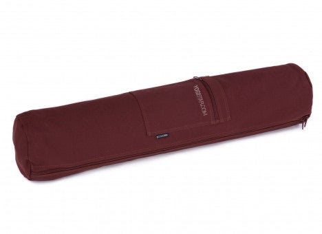 Yogistar- Μεγάλη Τσάντα για στρώμα γιόγκα cotton- Bordeaux - 72 cm - mykarma.gr