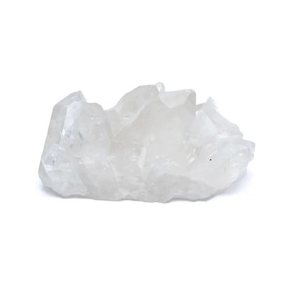 Φυσικό Ορυκτό Πέτρωμα Λευκός Χαλαζίας (White Quartz) - ακατέργαστη πέτρα Βάρος: 240 g - mykarma.gr
