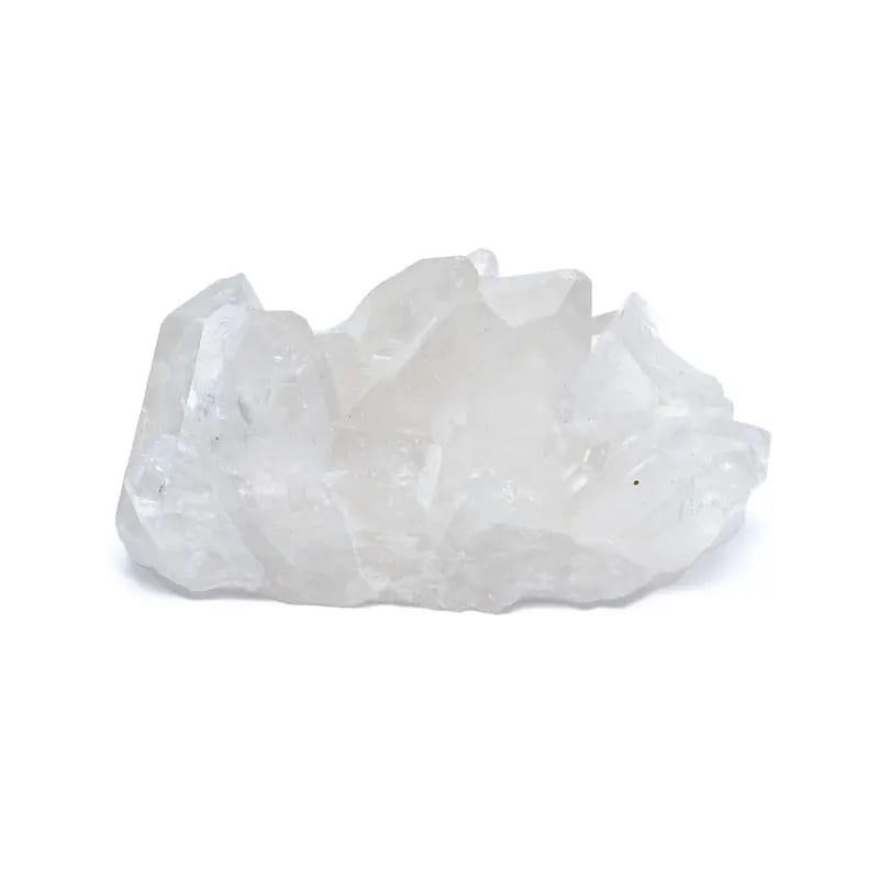 Φυσικό Ορυκτό Πέτρωμα Λευκός Χαλαζίας (White Quartz) - ακατέργαστη πέτρα Βάρος: 240 g - mykarma.gr