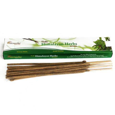 Αρωματικά Στικ-Vedic-Himalayan Herbs 15 g.Χρονος καύσης για κάθε Στικ 20 λεπτά. - mykarma.gr