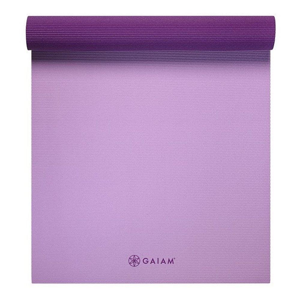 Gaiam Premium Στρωμα Yoga Purple Jam - 2 χρώματα στο ίδιο στρώμα(2 όψεις) Διαστάσεις: Μήκος: 173 εκ Πλάτος: 61 εκ Πάχος: 6 mm - mykarma.gr