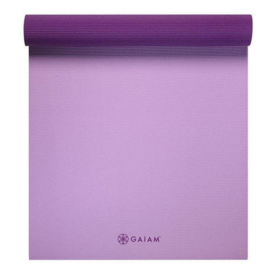 Gaiam Premium Στρωμα Yoga Purple Jam - 2 χρώματα στο ίδιο στρώμα(2 όψεις) Διαστάσεις: Μήκος: 173 εκ Πλάτος: 61 εκ Πάχος: 6 mm - mykarma.gr