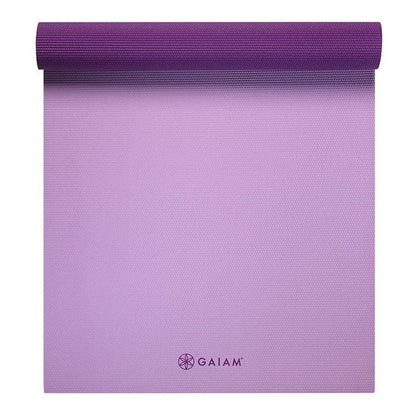 Gaiam Premium Στρωμα Yoga Purple Jam - 2 χρώματα στο ίδιο στρώμα(2 όψεις) Διαστάσεις: Μήκος: 173 εκ Πλάτος: 61 εκ Πάχος: 6 mm - mykarma.gr