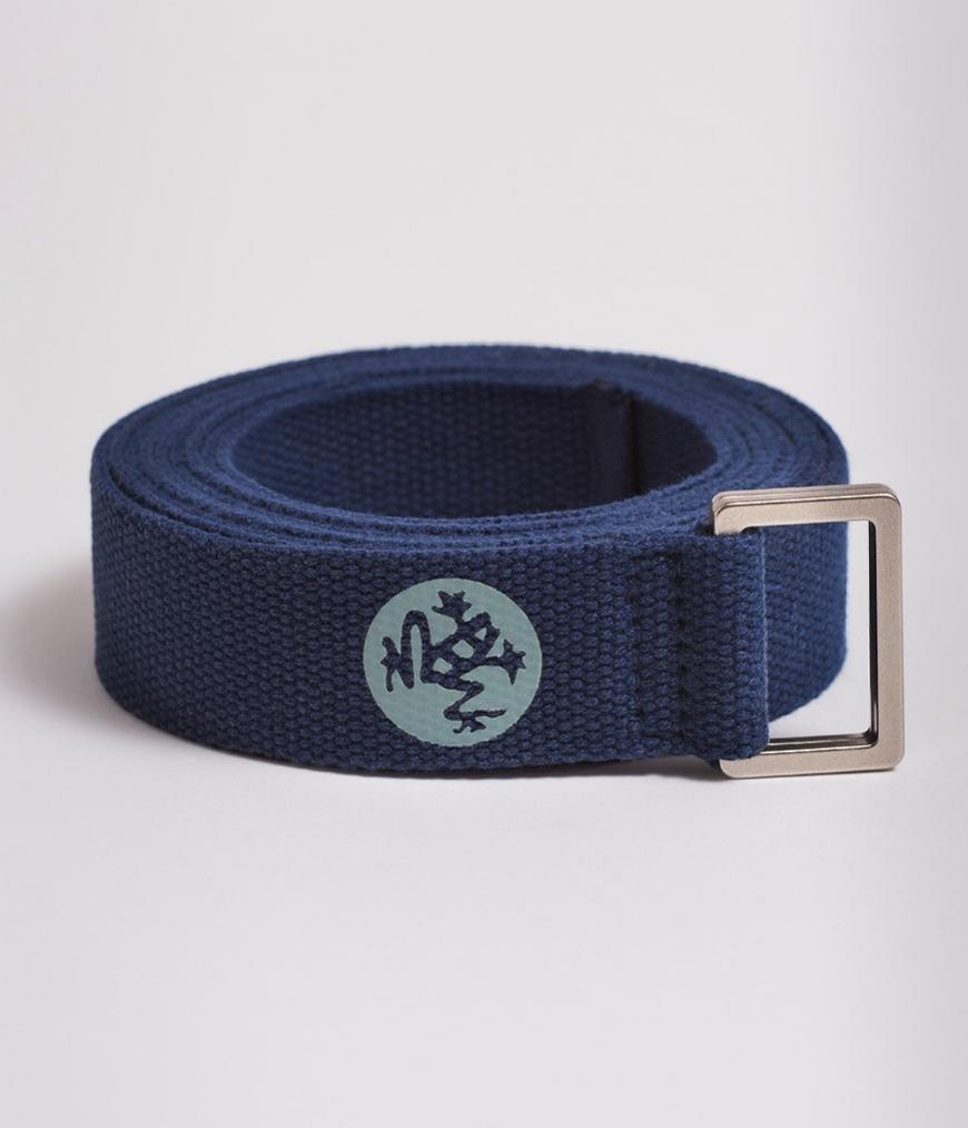 Manduka Ιμάντας - Unfold Yoga Strap - Midnight 183cm x 3,2cm - mykarma.gr