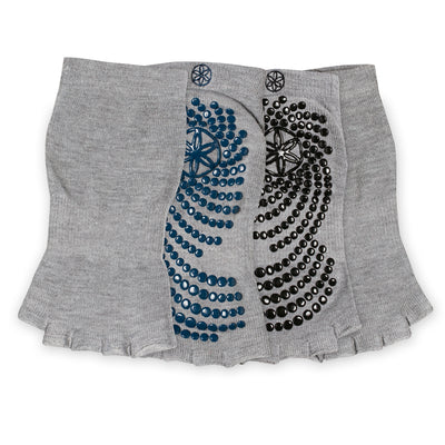 Gaiam Toeless Grippy Socks -Σετ των 2 - Αντιολισθητικές κάλτσες με ανοιχτά δάχτυλα - One Size - mykarma.gr
