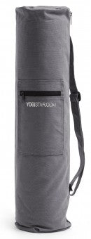 Yogistar- Μεγάλη Τσάντα για στρώμα γιόγκα cotton- Grey - 72 cm - mykarma.gr
