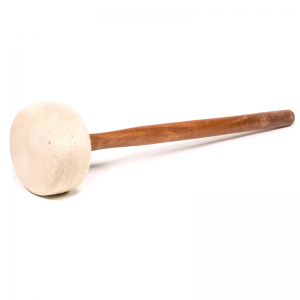 Feltstick-Ραβδί για Singing Bowls- με ξύλινη λαβή XL   Βάρος: 300 g. Διαστάσεις: 36 × 10 × 4,5 cm - mykarma.gr