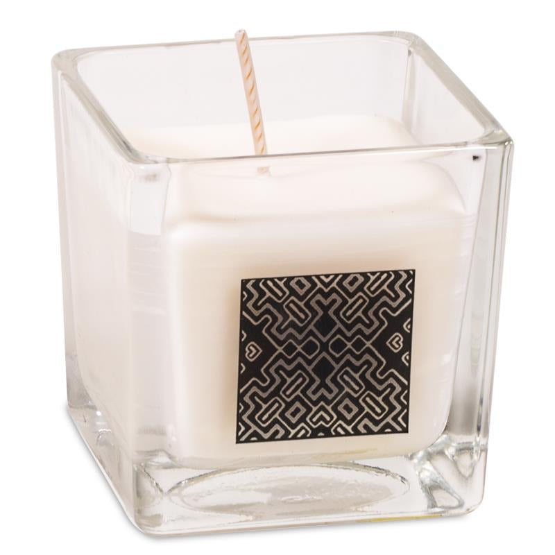 Οικολογικό κερί - Palo Santo. Βάρος: 260 g. Διαστάσεις: 6 × 6 × 6 cm. Χρόνος καύσης 25 ώρες. - mykarma.gr