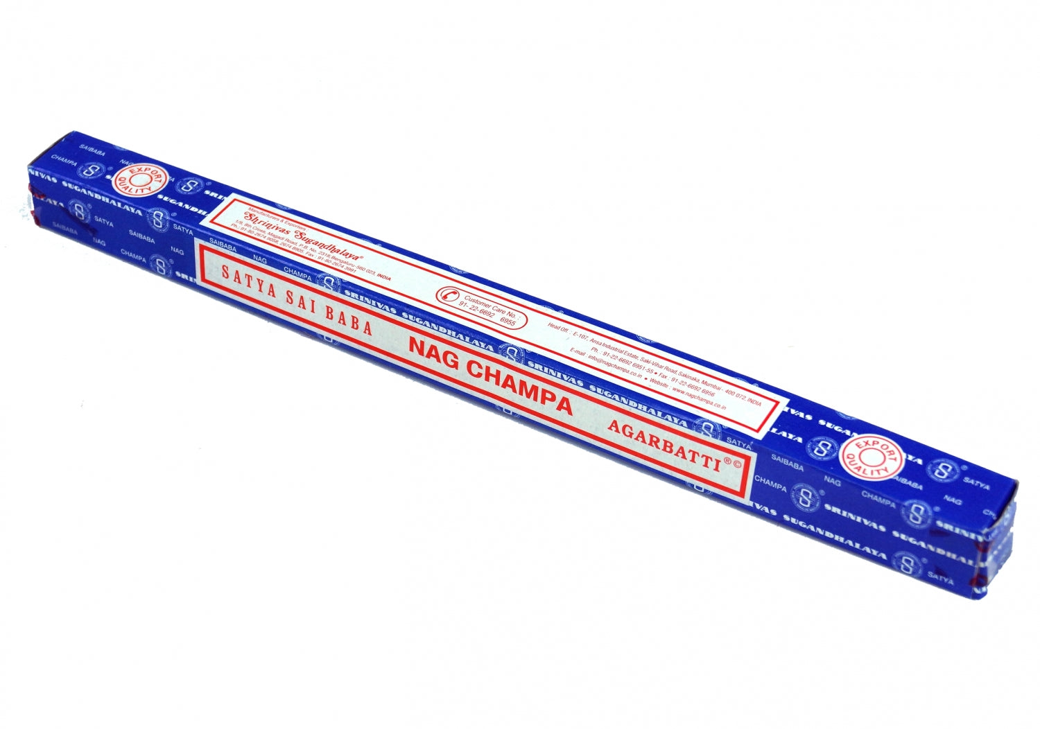 Αρωματικά Στικ Satya Sai Baba Agarbatti -Nag Champa.Βάρος: 10 g. - mykarma.gr