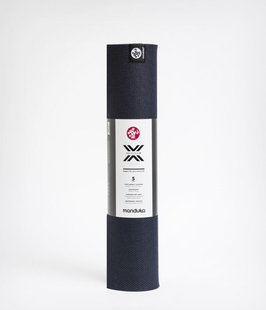 Στρώμα Manduka X Yoga Mat - Midnight  180cm x 61cm-5mm  1,8kg - mykarma.gr