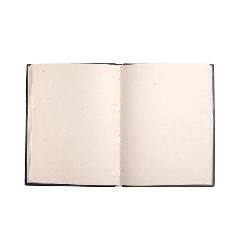 Σημειωματάριο/Notebook Moon Phases & Stars απο χαρτί - μαύρο .Μέγεθος 15 x 21 cm - mykarma.gr